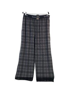 Tommy John Mens XL Second Skin Sleep Pants Quiet Shade Plaid Luxury Soft & Breat